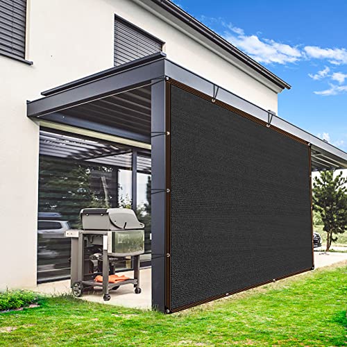 Shade Cloth 90% Sunblock Net for Garden Patio, for, Shade Sails -for Plants Greenhouse Outdoor Pergola Lawn Swimming Sun Shade Cloths for Kennel Chicken Coop Easier to Hang Shade Net Cover - size: 3'x16'