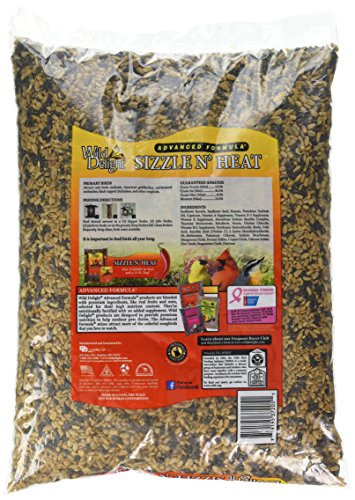 Wild Delight Sizzle N' Heat Bird Food, 5 lb (372050) (Pack of 2) - size: 5 Pound (Pack of 2), style: Sizzle N' Heat 5lb