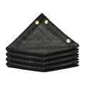90% Shade Cloth, Black 6' x 10' Outdoor Dog Shade Tarp, Shade Cover with Upgrade Grommets and Zip Ties, Sunblock Net for Garden Carport Chicken Coop Dog, We Custom Size