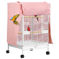 QBLEEV Birdcage Cover, Breathable Night Cover for Bird Cages, Parrot Cage Cover Shade Pet Universal Blackout Windproof Light-Proof Sleep Reduces Distractions Night Accessories Cloth Without Cage