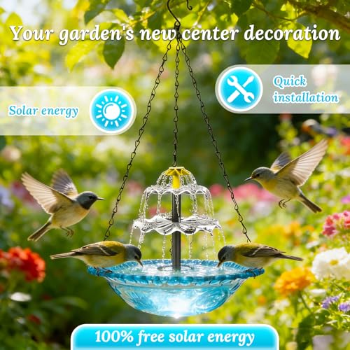 Hanging Solar Bird147