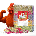 21oz Premium Chicken Nesting Herbs – Natural Dried Blend, Lavender Rose Mint Mix, Helps Reduce Odors and Freshen Coop Naturally, Relaxing & Calming Herbs for Happy Hens - size: 1.31 Pound (Pack of 1)