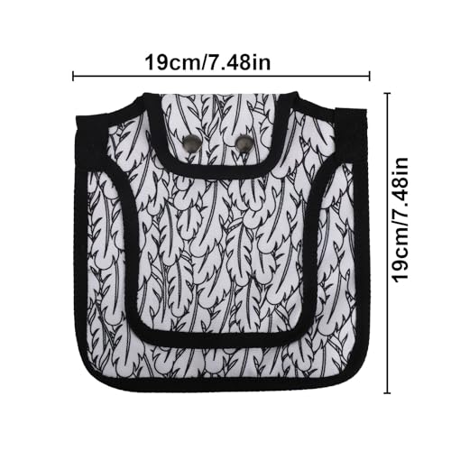 Chicken Saddle for Hens, Comfortable Polyester Hen Apron Waterproof Chicken Back Protector Poultry Feather Protection Vest for Small & Medium Hens Accessories