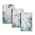 Maison d' Hermine Kitchen Towels Set of 3 Reusable 100% Cotton 27.50" x 20" | Cloth Tea Dish Towels Absorbent with Hanging Loop for Kitchen Dining Party Wedding Hotel Home Spring Summer - Tropiques - color: 025 - Tropiques
