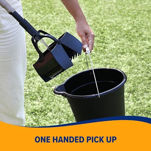 Arm & Hammer Pooper Scooper Claw Scoop Dog Poop Scooper for Yard Pet Waste Management System | One handed grabbing action makes outdoor cleanup quick, keeps hands clean while picking up after pups on daily walks outside - size: One Size, style: Claw Scoop