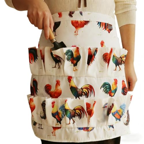 Egg Collecting Apron for Chicken Duck Goose Eggs, Farm Egg Gathering Apron, Suitable for Kitchen and Garden Use - style: B