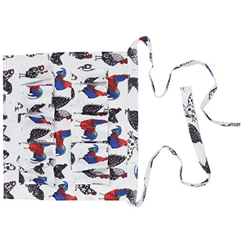 Qiilu Egg Collecting Apron for Chicken Duck Goose Eggs - Multiple Pockets Collecting Gathering Holding Apron for Farmhouse Supplies (2 M)