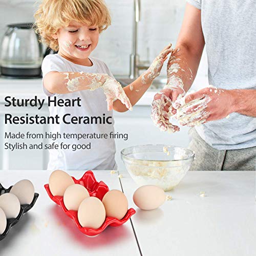 Cup Egg Tray Holder (White) - color: White