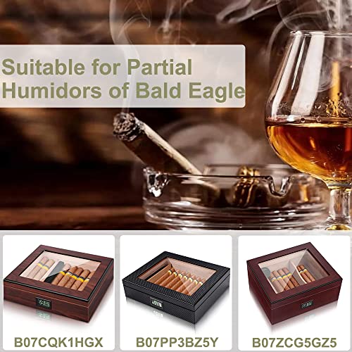 Bald Eagle Digital Hygrometer for Humidor, 5% Humidity and 1% Tempeture Accuracy Humidity Gauge