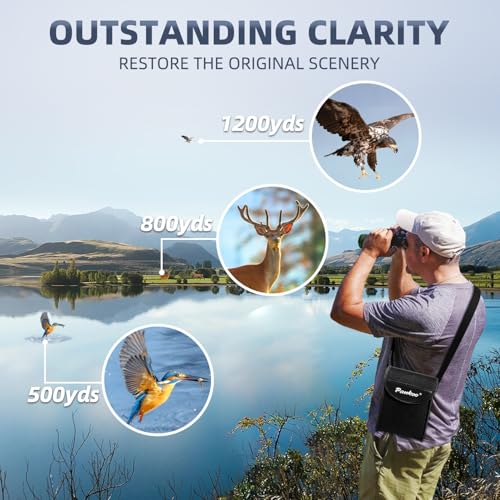 12x60 Powerful Monocular for Adults High Powered, 2026 New Version, Smartphone Adapter Tripod Plus Portable Bag, Larger Vision Monoculars with BAK4 Prism & FMC Lens, for Bird Watching Hiking - size: 12x60