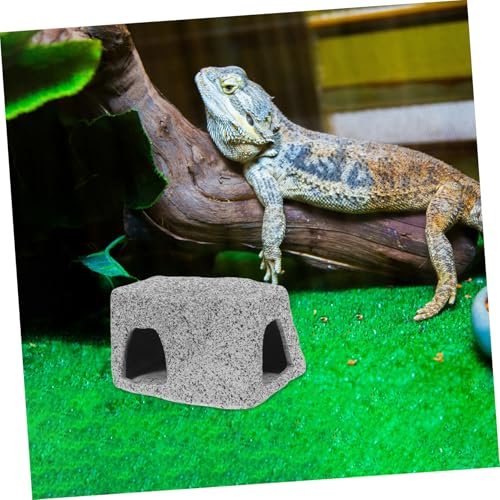 GALPADA Betta Fish Decor Stackable Rocks Aquarium Shelter for Shrimp Lizards Betta Durable Stone Ornaments Mimicking Natural Caves for Versatile Use Fish Tanks