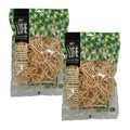 Aspen Wood Excelsior, Ribbon Cut, Small 2-Pack | Natural Aspen Wood Excelsior for Crafts & Animal Bedding, Cages, Soft & Absorbent, Dye-Free, Family Owned, USA Made - size: Small 2-pack, style: Ribbon Cut