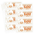 Please Return Egg Carton Stickers 1x2.5 Inch Farm Fresh Eggs Carton Labels 480 Pcs Eggs Carton Labels Egg Stickers Chicken Egg Cartons Sticker for Chicken Container Packaging Stickers
