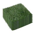DECHOUS 6 Pack Chicken Nesting Box Pads Washable Reusable Artificial Grass Egg Laying Mats 11.81 X 11.81 X 0.98 in Nest Mats for Chicken Coops Poultry Nesting Bedding Liners