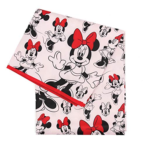 Bumkins Disney Baby Splat Mat for Under High Chair, Babies Toddlers Eating Mess Mat, Waterproof Reusable Cloth for Arts and Crafts, Play Mat for Kids, Floor or Table, Fabric 42inx42in, Minnie Mouse - color: C4 Minnie Mouse