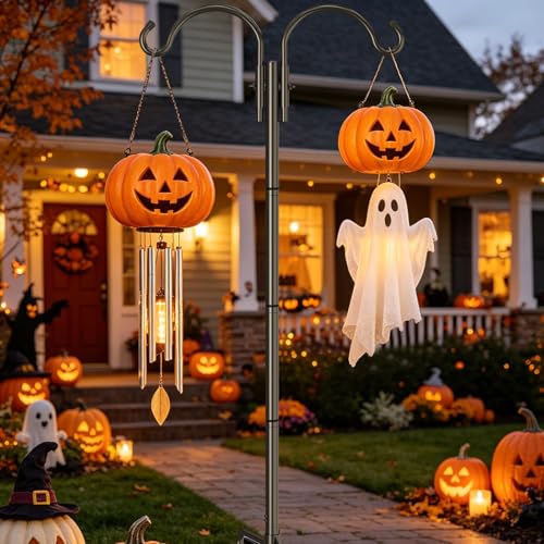 GOFORWILD 2 Pack Adjustable 76inch Double Shepherds Hook for Outdoor | Metal Bird Feeder Pole with 5-Prong Base for Hanging Bird Nest, Plant Basket,Lantern,Solar Light - size: 76 Inch