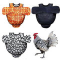 3Pcs Chicken Saddle for Hens, Adjustable Chickens Vest Back Protector Jacket with Wing Protector for Chickens Mating Reusable