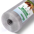 Hardware Cloth 1/4 inch 23 Gauge Small Size 304 Stainless Steel mesh Chicken Welded Wire Fencing Wire Mesh Roll Fencing Garden Fence Squirrel Tunnel Network 12in×33ft - size: (1/4in)12inx33ft