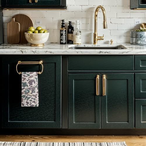 Vintage Camo Mallard Duck Kitchen Towels, Duck Hunting Accessories Dish Tea Towels for Kitchen, Camouflage Farm Animal Decorative Hand Towels for Bathroom, 16x24 Inches - color: Color 01