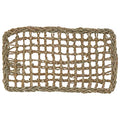 Super Bird Creations SB50007 Seagrass Mat for Cage Decor, Pet Enrichment and Boredom Relief - Versatile Toy-Making Base - Ideal for Parrots - Small to Large Birds & Reptiles - 7"x12" (1 Pack) - size: 7"x12" (1 Pack)