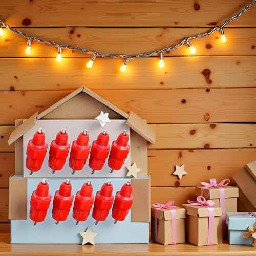 10Pcs Red Automatic Poultry Easy Installation Watering Nipples Chicken Drinkers,Water Nipple Drinker Feeders Hen Duck Screw Style Easy to Clean and Store,Poultry Feeding and Watering Supplies
