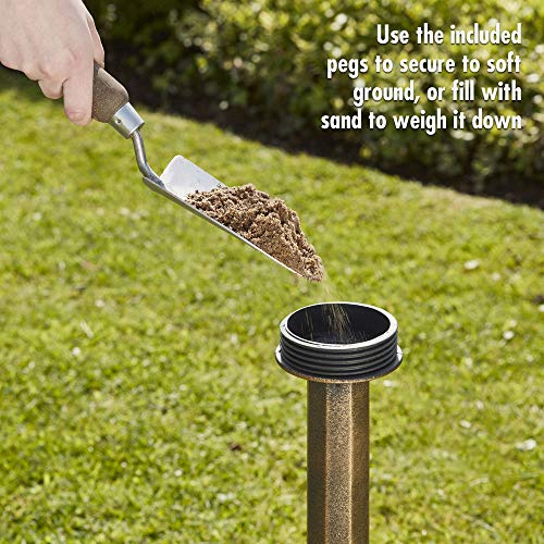 Bronze Resin Birdbath - Pedestal Birdbath for Yard or Garden