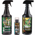 MICROBE-LIFT Bird Bath Clear Two-in-One Water Cleaner and Surface Treatment for Outdoor Birdbaths and Fountains, Safe for Birds, Fish, and Frogs, Plus Soy-Based Cleaner Bundle - size: PLUS Soy-Based Cleaner Bundle
