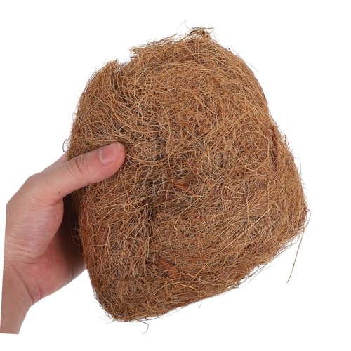 100g Coconut Fiber Nesting Pads for Small Animals Birds Natural Absorbent Bedding Material for Comfortable Nesting Hiding Coconut Fiber for Cozy Dry Environments