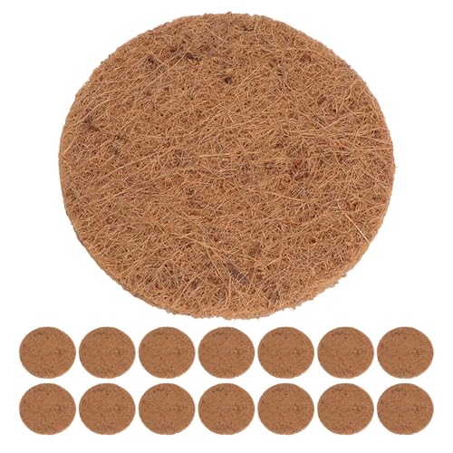 15pcs Pigeon Nest Pads: Bird Breeding Mat for Chicken - 7.87" Natural Coconut Fiber Bird Egg Mat - Nesting Bowl Box Pad for Parakeet Hatching Bedding