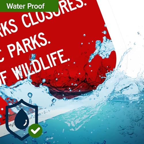 Do Not Feed Ducks Geese Or Any Other Wildlife Sign Sign, 12x18 Inches, Rust Free .063 Aluminum, Fade Resistant, Made in USA by My Sign Center - size: 12x18 Aluminum