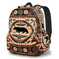 Western Kids Backpack School Backpack Teens Bookbag for Girls Boys Hiking Camping Travel Sports - color: Western
