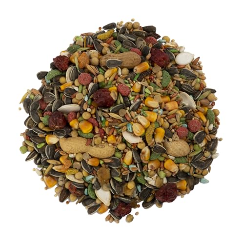 Wild Harvest Advanced Nutrition Parrot, 4 Pounds, Seed, Grain And Vegetable Mix - size: 4 Pound (Pack of 1)