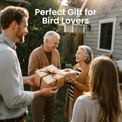 Bird Feeder with Camera Solar Powered 2K HD Video, 10,000+ Species AI Recognition, Real-Time App Alerts, and Weatherproof Design for Effortless Birdwatching, Gift for Bird Lovers, Grass Green - color: Grass Green