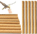 20-Pack Sanded Perch Covers for Parakeets - Bird Perchs Covers 7.5" L x 3/8" D Bird perches for Parakeets, Lovebirds, Parrotlets, Canaries and Other Small Birds (20pcs Small 7.5" L x 3/8" D) - size: 20pcs Small 7.5" L x 3/8" D