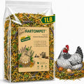 Chicken Nesting Herbs, Aromatic Botanical Blend for Chicken Coop, Nesting Boxes, Coop Bedding, Dust Bath, Odor Control, Freshness & Coop Refresher, Poultry Enrichment for Backyard Hens, 1LB