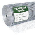 Hardware Cloth 1/2in 48in x 100ft 19GA Heavy Duty Hot Dipped Galvanized After Welding Chicken Wire Fencing Roll for Poultry Coops Rabbit Cages Garden Fencing Snake Screen Plant Woven Wire Mesh Outdoor - size: 1/2'' 48'' X 100'