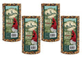 Mr. Bird WildBird Feast Cylinder, 4-Pack, 1 lb 15 oz | Wild Bird Seed for Outside Feeders | Premium Blend of Pecans, Sunflower Hearts & Millet | No Mess, No Melt - size: 1.75 Pound (Pack of 4)