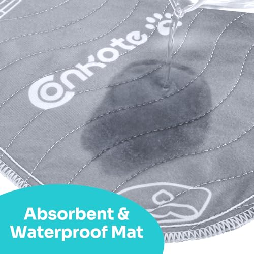 2 Pack Puppy Pee Pads Heavy Absorbency Washable for Dogs, Reusable Pee Pads | Non-Slip Waterproof Pet Training Pads for Puppy Playpen, Crate, Whelping Box, 18"x24" - size: 18x24 Inch (Pack of 2）