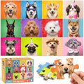 Jumbo Floor Puzzles for Kids Ages 3-5, 48 Piece Large Funny Dog Jigsaw Puzzles, Learning Educational Toys for Toddlers Ages 4-6 Preschool Educational Toys Gifts for Boys and Girls