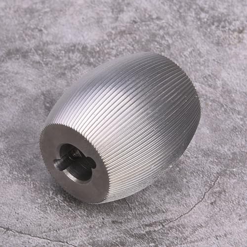Steel Feed Wheels, 801 Peeling Machine Goose Egg Shaped Leather Skiving Drive Wheel Parts Sharpening Stone for