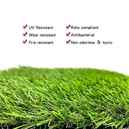 PINVNBY Washable Chicken Nesting Box Pads 6 Pcs Reusable Hens Nest Bedding Artificial Grass Rug Carpet Fake Synthetic Turf Mat for Chickens Coop Garden Lawn Indoor Outdoor(12 x 12 x 0.78 Inches) - size: 【Green|6 PCS】