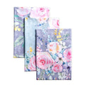 Maison d' Hermine Kitchen Towels Set of 3 Reusable 100% Cotton 27.50" x 20" | Cloth Tea Dish Towels Absorbent with Hanging Loop for Kitchen Dining Party Home Spring Summer - Sweet Rose Lavender - Lush - color: 033 - Sweet Rose Lavender - Lush