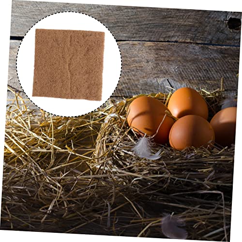 MERRYHAPY Egg Incubation Pad Coconut Fiber Strainer Pet Hatching Mat Coir Mats for Comfort and Health