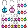 Outus 24 Sets of Cat Bells for Cat and Dog Collar Pendant Pet Bell Pet Pendant Accessories - color: Mixed Color