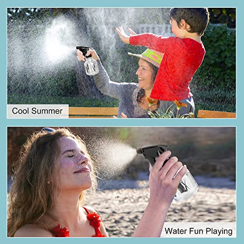 Avenoir Adjustable Mister Spray Bottle 250ml & 500ml | Adjustable Nozzle for Fine or Strong Mist. Great for Hair, Plants, and Home Cleaning. Durable, Leak-Proof, Easy to Use - color: 250ml & 500ml Bottle