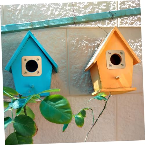 8 Pcs Birdhouse Hole Protectors Metal Birdhouse Guards House Predator Guards Easy to Install