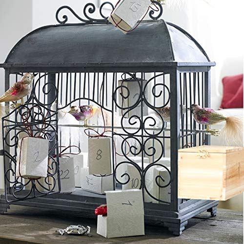 Parakeet Nesting Box, Bird Nest Breeding Box Cage Wood House for Finch Lovebirds Cockatiel Budgie Conure Parrot (M:9.8"×5.1"×5.3") - size: Medium: 9.8" x 5.1" x 5.3"