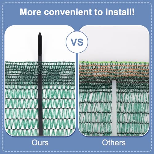 LOVE STORY 6x8FT 55% Dark Green Shade Cloth Sun Shade Net UV Resistant Mesh Tarp Plant Cover Sunblock Net for Garden,Greenhouse,Vegetables,Flowers - color: 55% Shade-Dark Green, size: 6FTx8FT