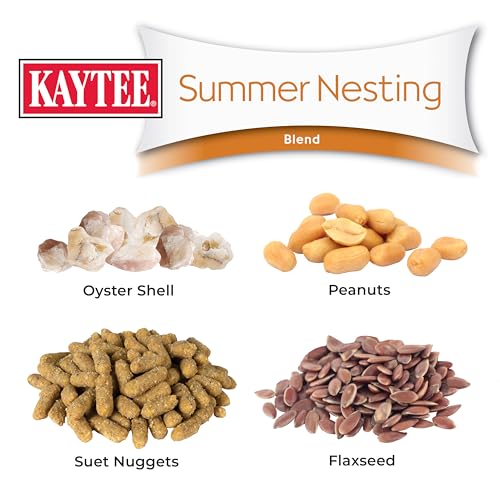 Kaytee Wild Bird Food, Summer Nesting Seed Blend, 8 lb - style: Summer Nesting