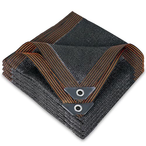 winemana 40% Black Shade Cloth, 10 x 12 FT Durable Mesh Tarp with Grommets, Resistant Garden Sun Shade Netting, Shading Antifreezing for Pergola, Greenhouse, Plants Growing, Chicken Coop - size: 40%-10 FT x 12 FT